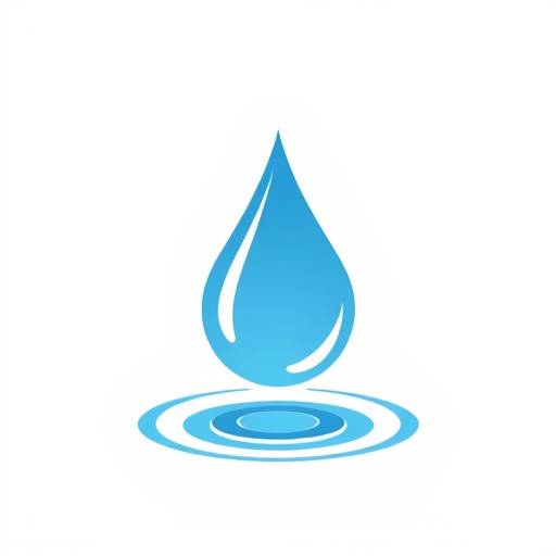 Icon of a water drop, representing hydration